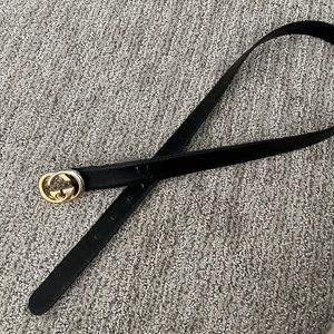 Authentic Vintage Gucci Leather Belt